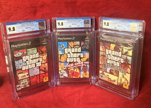 Cgc gta trilogy ps2 - cgc, 9.8
