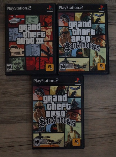Pacchetto giochi gta ps2 - pacchetto,