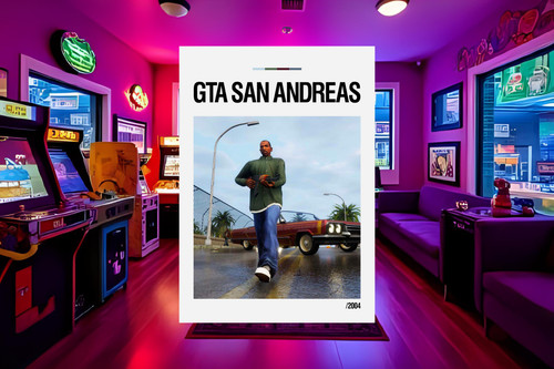 Poster stampa videogioco gta - poster/stampa,