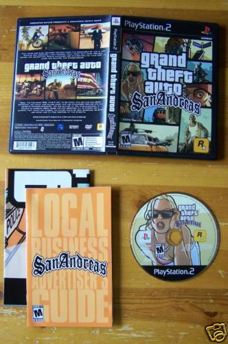 Grand theft auto san - theft, andreas